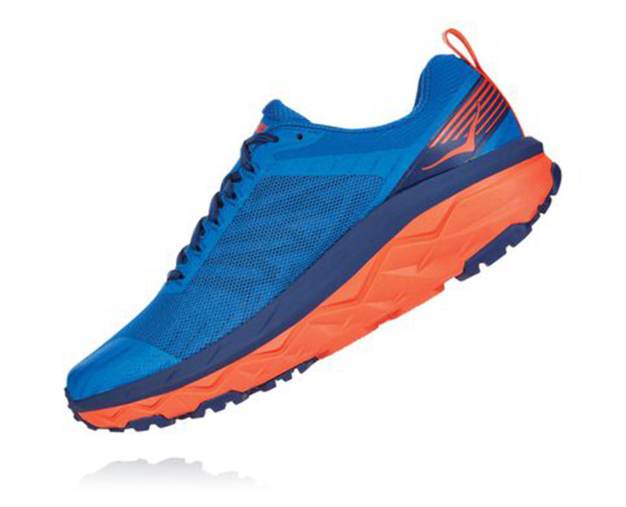 Tenis Hoka One One Trail Hombre Azules - Challenger Atr 5 - HLNJ30218